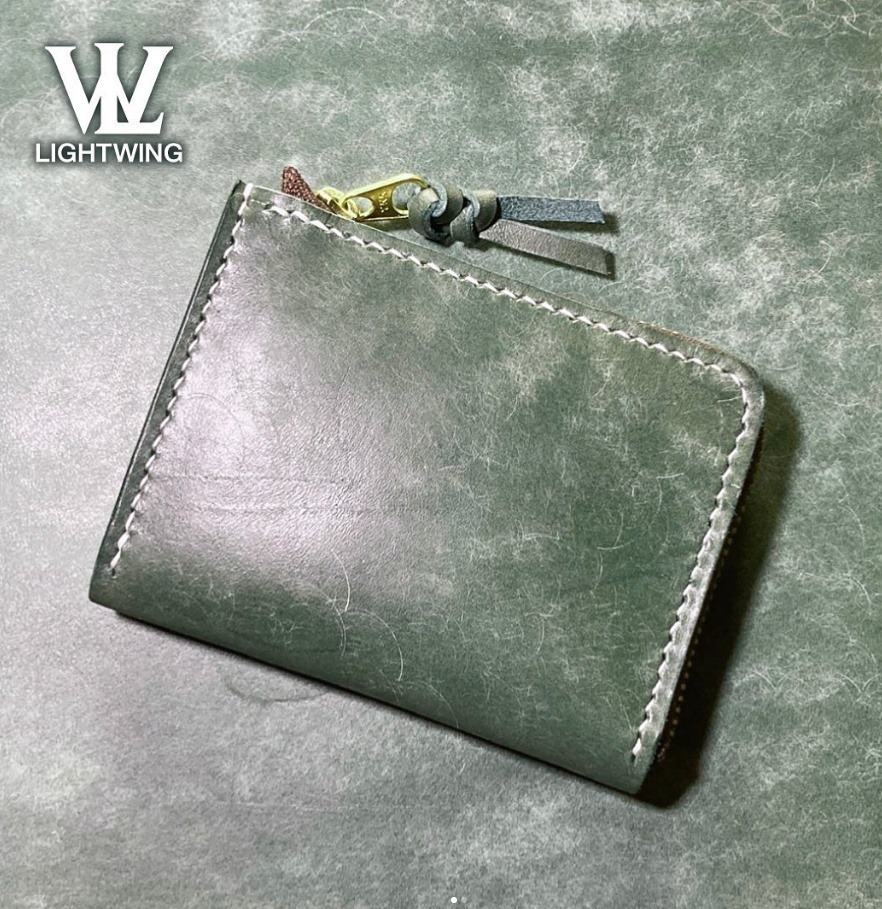 Выкройка кожаный бумажник Zipper